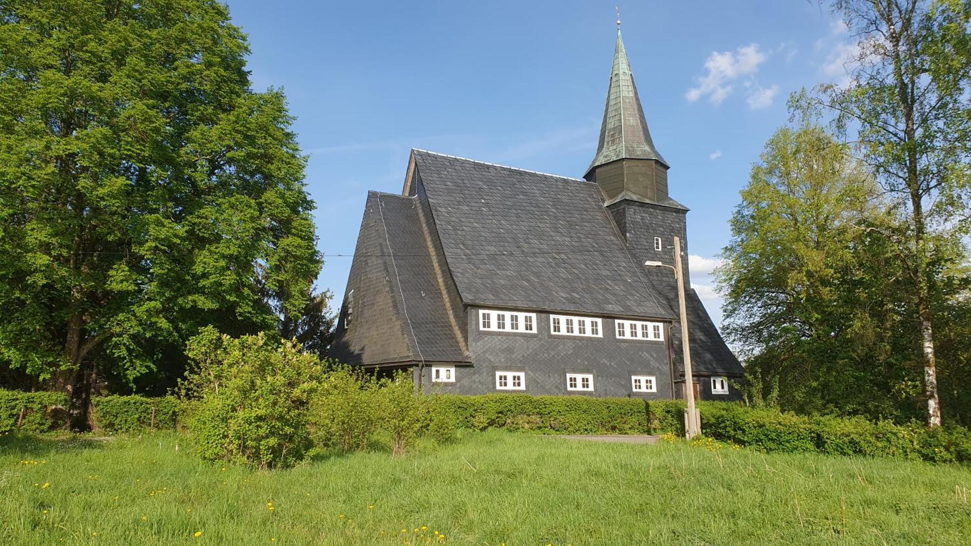 Ferienhaus Beerberg Suhl Buitenkant foto